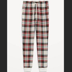 Brand New Old Navy Plaid Flannel Jogger Pajama Pants
